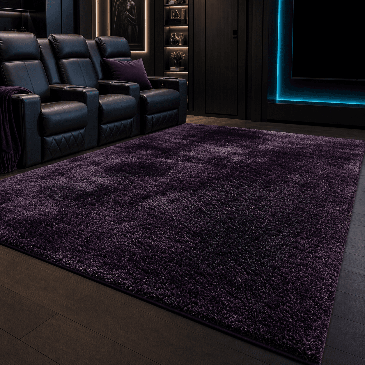Acoustic Floor Rug 160×230 — Soft underfoot, softer on your ears.